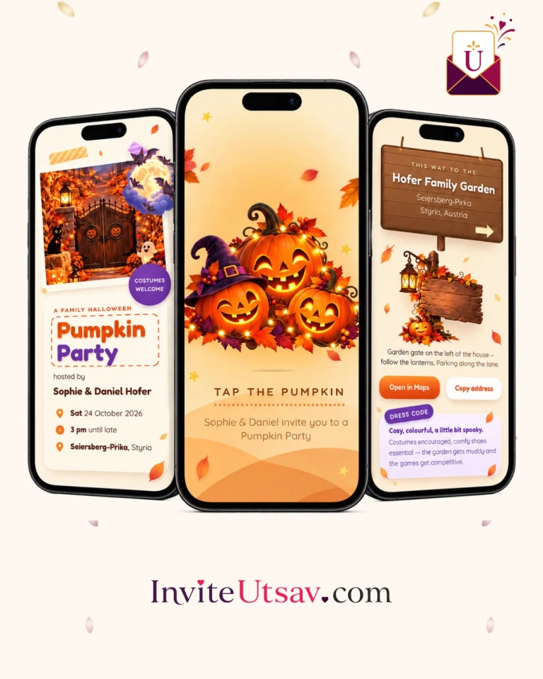 Halloween — Pumpkin Party
