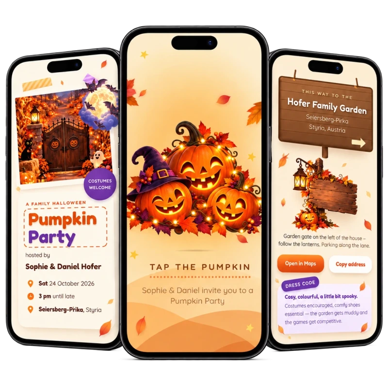 Halloween — Pumpkin Party